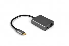 Multiport USB-C 2 w 1 na RJ45 + USB-C SPU-M08