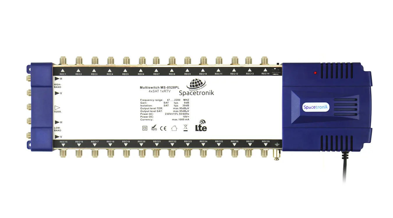 Multiswitch Spacetronik Pro Series MS-0528PL LTE