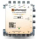 Multiswitch Unicable II Johansson 9754APL - 4x (dSCR/dCSS/Legacy/activ. TERR)