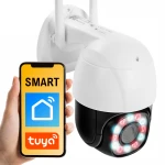Obrotowa kamera WiFi IP 4x ZOOM PTZ z aplikacją Smart Life Tuya Spacetronik SL-C42W
