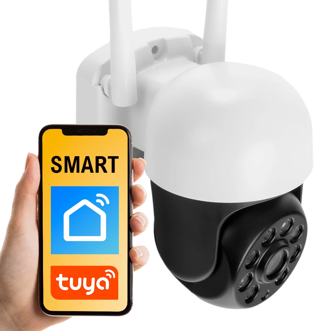 Obrotowa kamera WiFi IP PTZ z aplikacją Smart Life Tuya Spacetronik SL-C41W