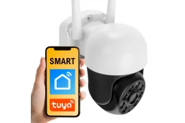 Obrotowa kamera WiFi IP PTZ z aplikacją Smart Life Tuya Spacetronik SL-C41W