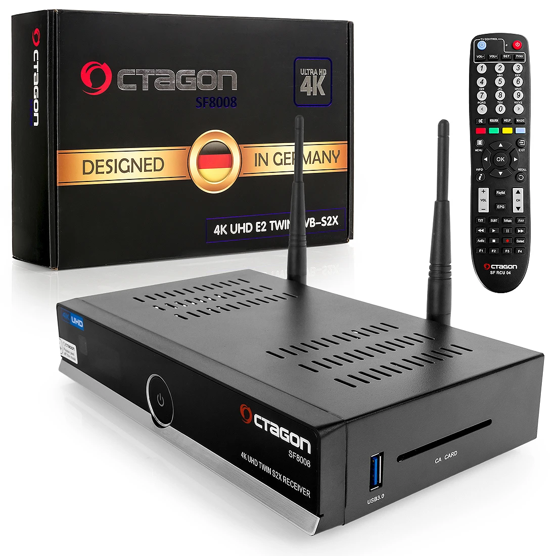 Octagon SF8008 4K Twin DVB-S2X