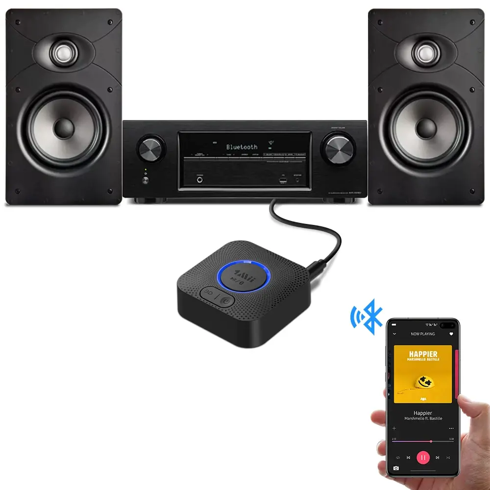 Odbiornik Audio Bluetooth 5.0 z RCA, 3D Audio, 1Mii B06 Mini 