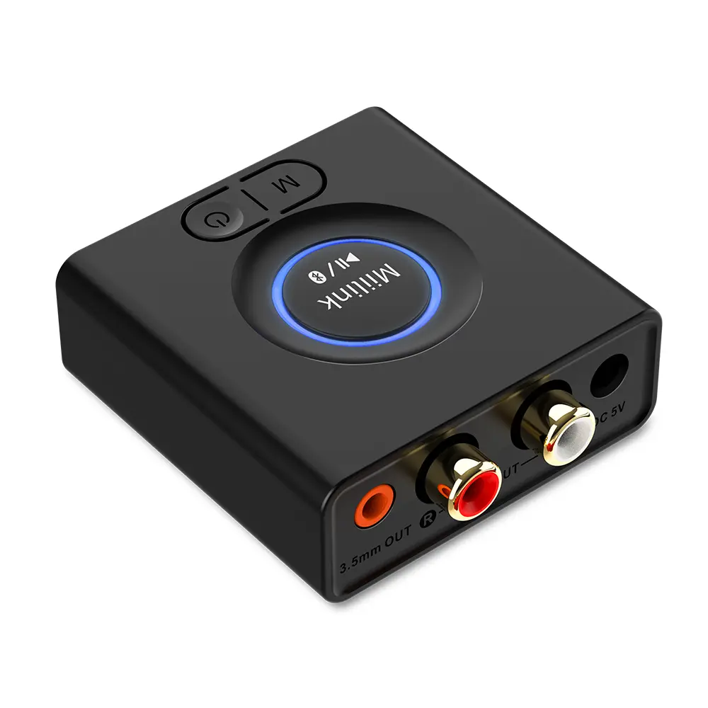 ML200 Odbiornik Audio Bluetooth 5.0 RCA Audio Jack 50m Miilink