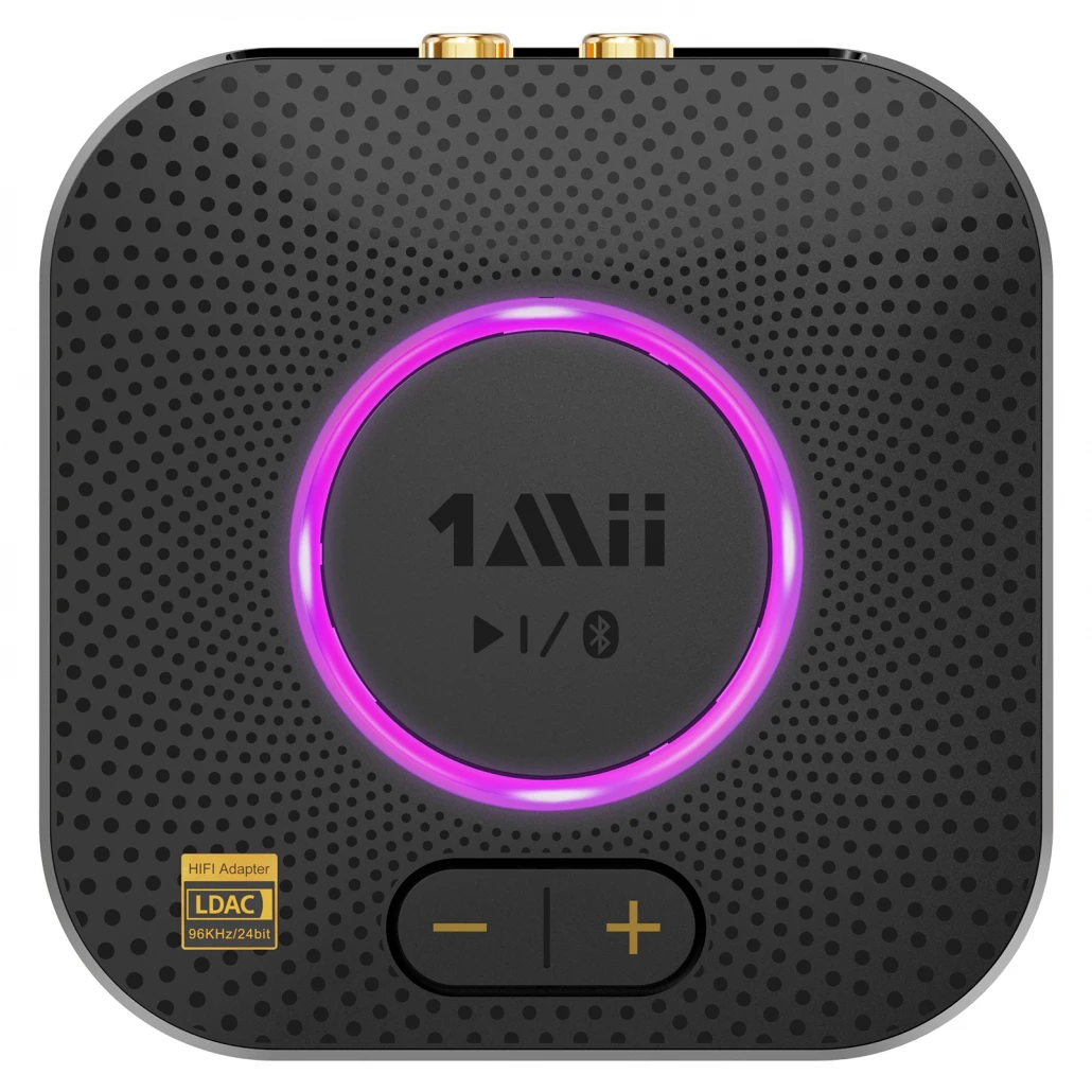 Odbiornik audio Bluetooth 5.2 1Mii B06S Plus Hi-Res APTX-LL 30m