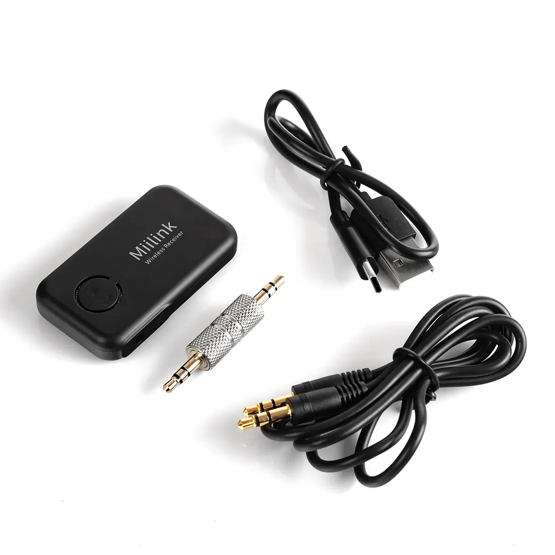 Odbiornik audio bezprzewodowy adapter Aux/Mini-Jack Bluetooth z