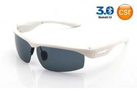 Okulary przeciwsłoneczne z bluetooth Space Smart Glasses M1 white