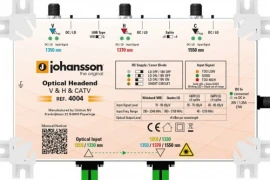 Optyczny nadajnik Johansson 4004 / SAT + CATV / IN+OUT