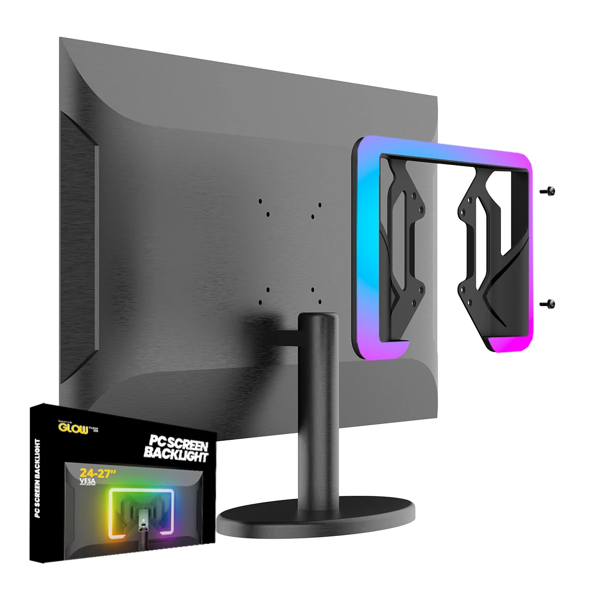 Oświetlenie na tył monitora LED Spacetronik Glow Three 27