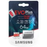 Karta pamięci SAMSUNG EVO+ microSD SDXC 64GB + adapter SD