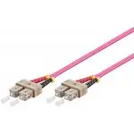 Patchcord pigtail światłowodowy LWL SC-SC OM4 DUPLEX 7,5m