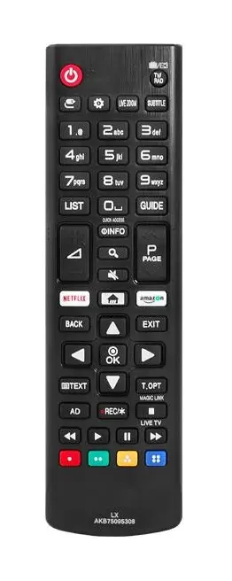 Pilot uniwersalny do LG AKB75095308 (SMART, NETFLIX, AMAZON)