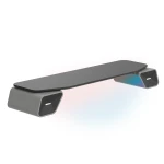 Podstawka audio z głośnikami na monitor pod laptopa Spacetronik z podświetleniem RGB SPP-142B