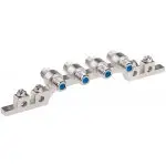 Łącznik prosty z uziemieniem Spacetronik LPB-04 4x beczka FF PPC