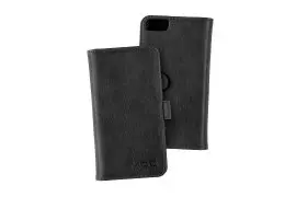 Portfel + etui na telefon MOC Velcro Wallet na iPhone 6/7/8 Black