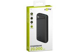 PowerBank Goobay USB USB-C Quick Charge PD Fast Charge 20000 mAh