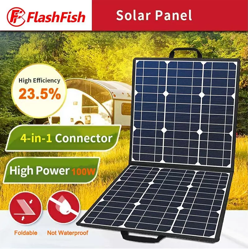 Zestaw Powerbank Stacja Zasilania 320W A301 80000mAh FF z Panelem Solarnym 100W FlashFish