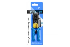 Profesjonalna zaciskarka RJ przelotowa Spacetronik PT-CT01 do RJ45 RJ12 RJ11 (compact)