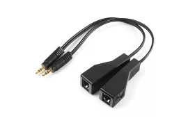 Przedłużacz Transmiter LAN  Stereo Audio Jack 3.5mm 100m SPA-A02