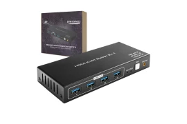 Przełącznik Switch KVM USB + HDMI 2/1 Spacetronik SPH-KVM23 8K@60Hz