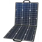 Przenośny panel solarny FlashFish 100W do ładowania powerbanku, smartfonów, urządzeń S18100 FF