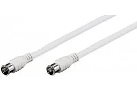 Przyłącze FF Quick SAT antena cable white 1.5m
