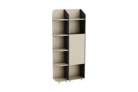 Regał z 8 półkami 198cm Spacetronik SPE-PODF01