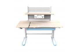 Regulowane biurko dla dziecka z półką Spacetronik XD 112x60 cm (niebieskie)