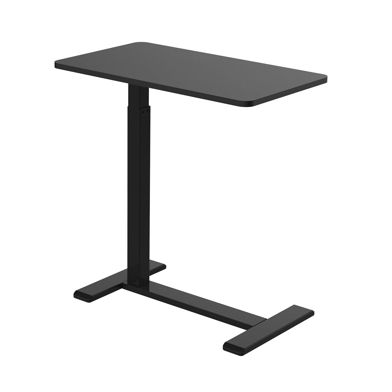 Regulowany stolik przyłóżkowy na kółkach Spacetronik Buddy (czarny)