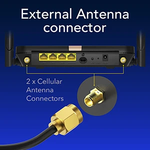  Router 4G LTE odkręcane anteny 150Mbps SIM WAN AC1200 Cudy LT500D