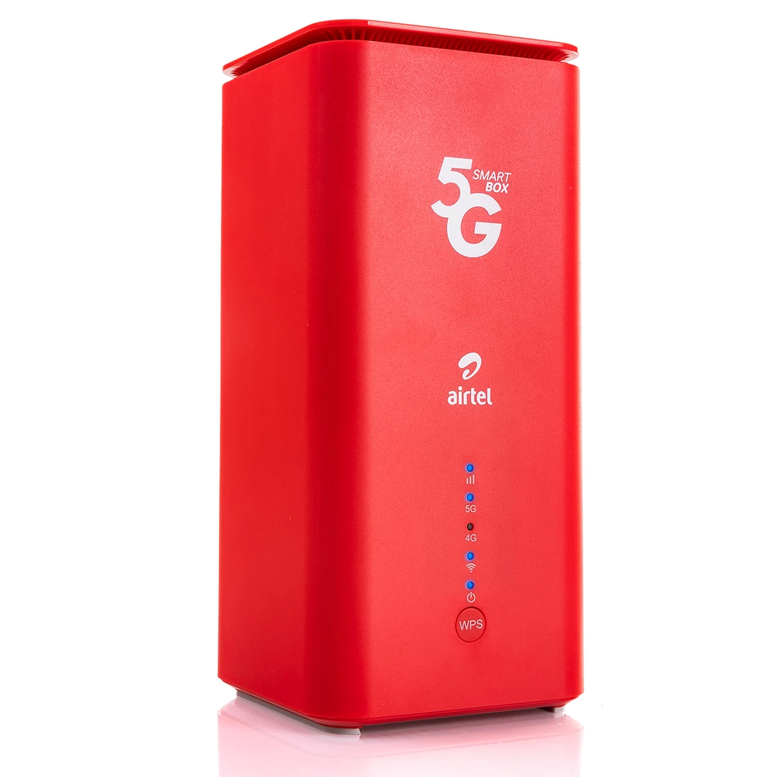 Router 5G na kartę SIM CPE Wi-Fi 6 X25 PRO 2x LAN  (Czerwony)