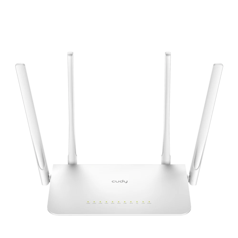 Router Mesh Repeater WISP Access Point 1200mb/s Open WRT VPN Dual Band 4x5dBi Cudy WR1300