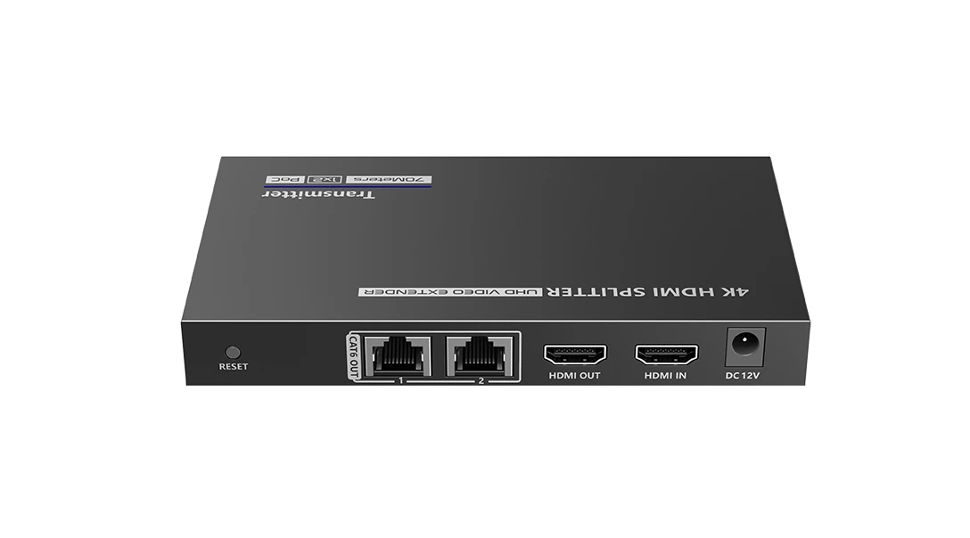 Rozgałęźnik 1x2 HDMI na LAN 4K@30Hz Spacetronik SPH-RL22