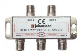 Rozgałęźnik 4-drożny Johansson Typ.4504