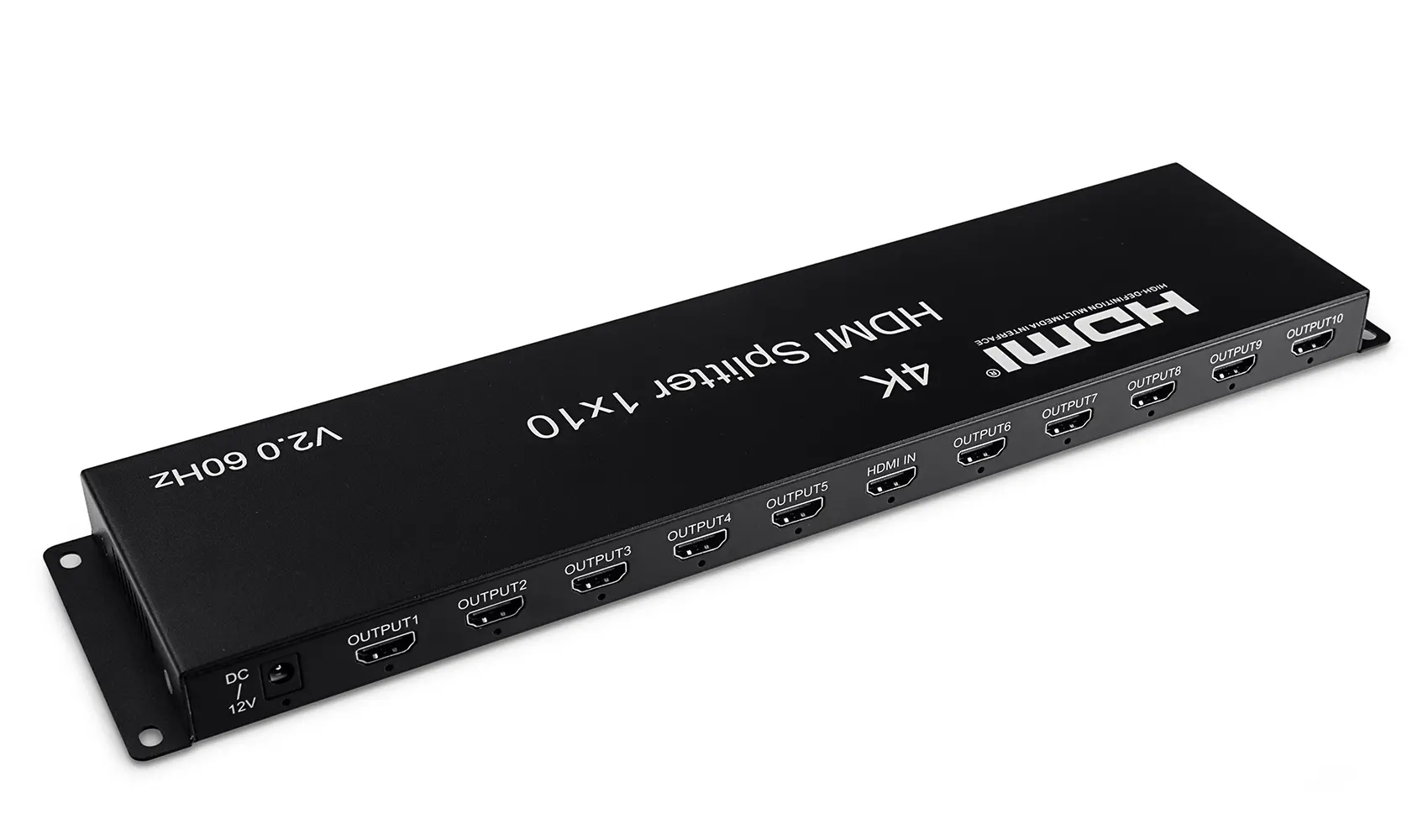 Rozgałęźnik HDMI 1x10 Spacetronik SPH-RS110_V20 4K HDR EDID 1/10