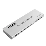 Rozgałęźnik HDMI 1x8 SPH-RS108_V46 4K 60Hz HDR EDID HDMI-CEC 1/8