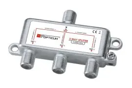 Rozgałęźnik Opticum 1x3 HQ 3-WAY 5-2400 MHz Power Pass