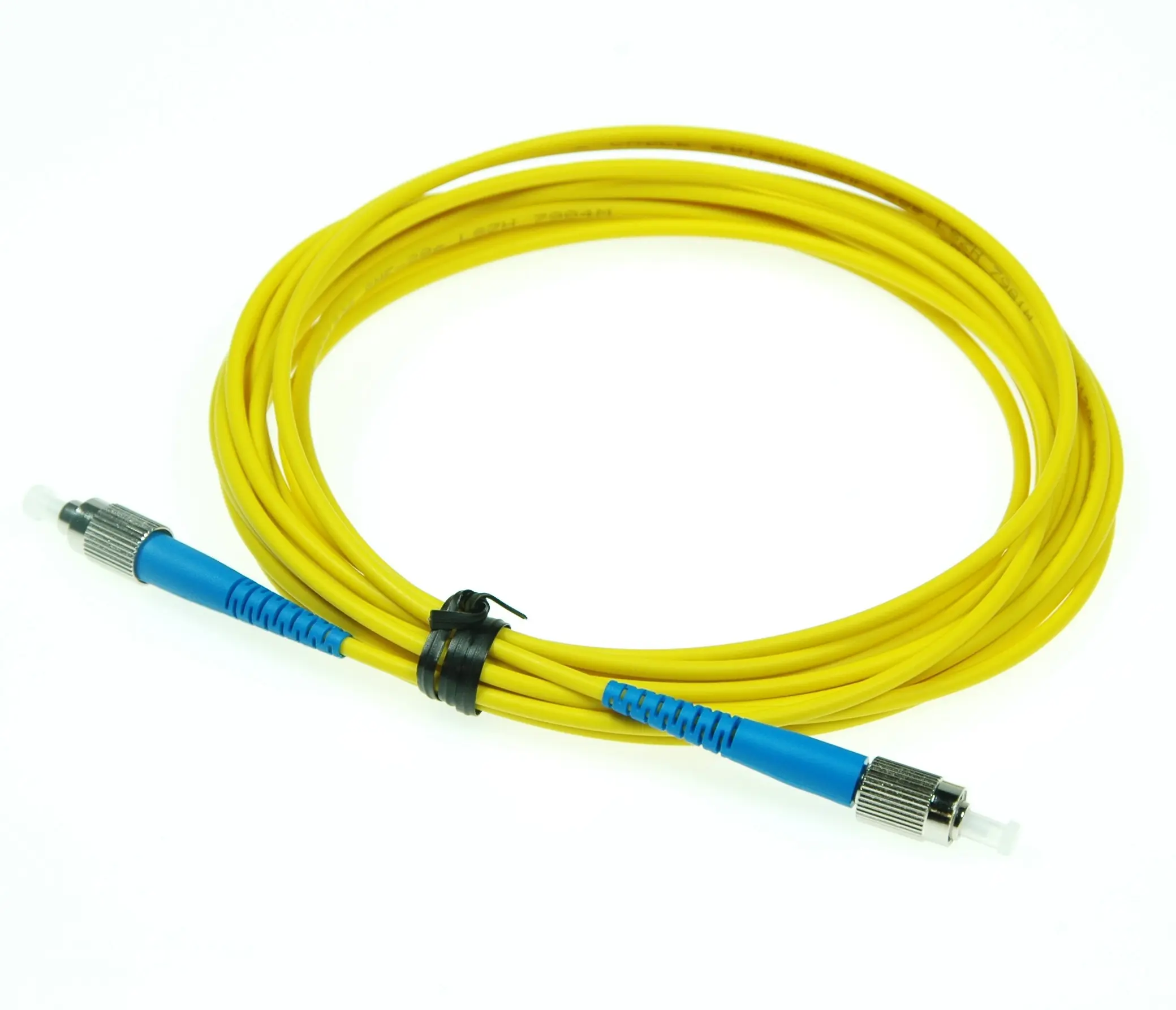 kabel optyczny zbrojony ze złączkami FC/PC 25m