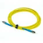 kabel optyczny zbrojony ze złączkami FC/PC 25m