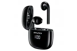 Słuchawki bezprzewodowe AWEI T28P Bluetooth 5.0 LCD czarne