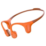 Słuchawki Kostne Wodoodporne Mojawa Run PLUS IP68 Pomarańczowe do pływania na rower