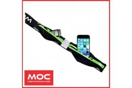 Sportowa saszetka nerka na telefon Expandable Waist Bag lime