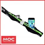 Sportowa saszetka nerka na telefon Expandable Waist Bag lime