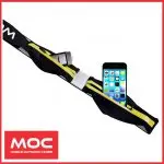 Sportowa saszetka nerka na telefon Expandable Waist Bag yellow