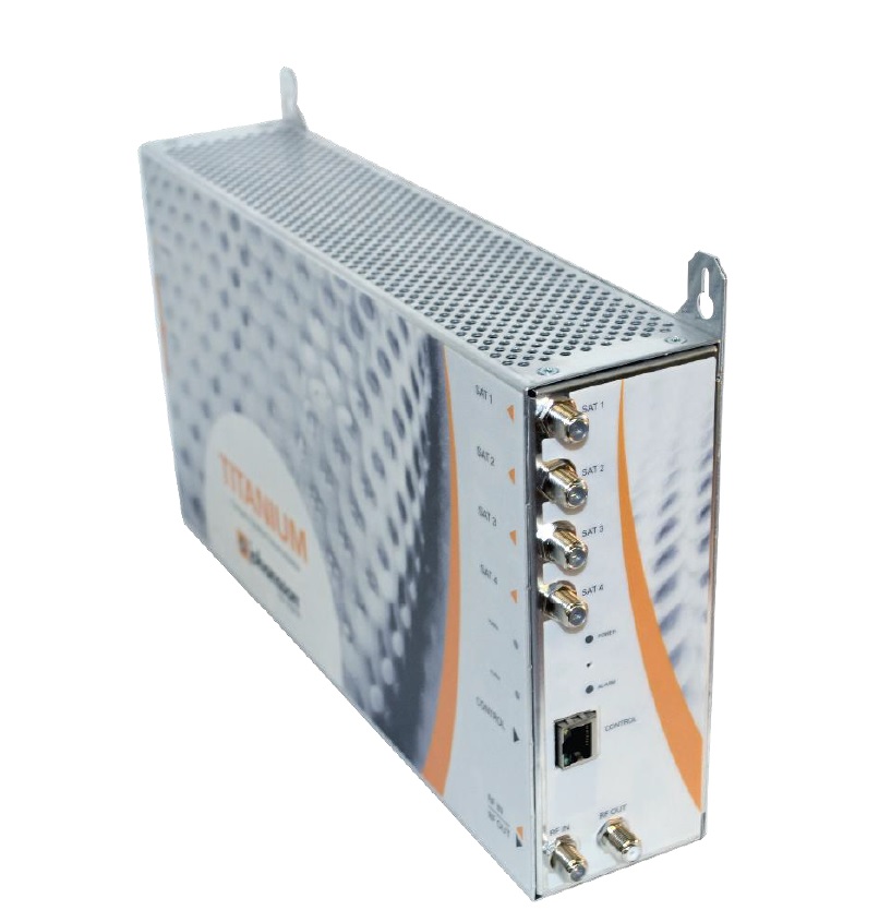 Compact Modular Headends Titanium 8703 8x DVB-S2 / 8x DVB-T/C MUX + 4xCI