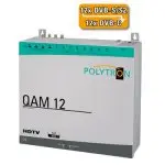 Stacja kompaktowa POLYTRON QAM 12 EM 12x DVB-S2 / 12x DVB-C FTA