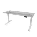 Stelaż do biurka regulowany elektrycznie Spacetronik SPE-214AW USB