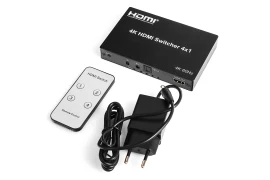 Sumator HDMI 4x1 Spacetronik SPH-S410 4K 4/1