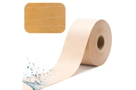 Super ekologiczna taśma papierowa wzmocniona z pulpy drzewnej aktywowana wodą 70 mm / 182 m Bublaki BT-W702R